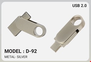 فلش تبلیغاتی فلزی او تی جی 16 گیگ 